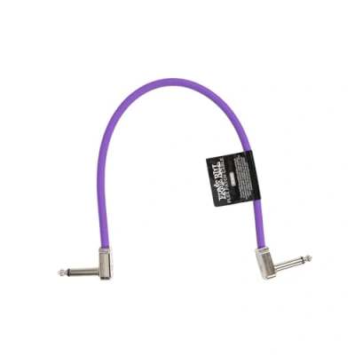 Image of Ernie Ball Flex Patch Cable 12in Purple Single