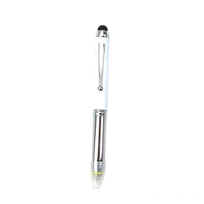 Image of LED Pen Torch Ballpoint 3 in1 Pen/Stylus/LED Light， Powered Ink Penlights for Night Write (1 Pack)