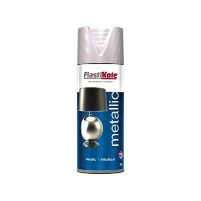 Image of Plasti Kote Metallic Brshd Nickel 400Ml