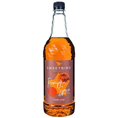 Image of Sweetbird Pumpkin Spice Syrup (1 Litre) Vegan Friendly