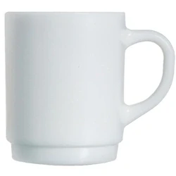 Image of Arcoroc Opal Stackable Mugs 250ml (6 pack)