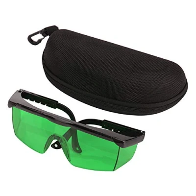 Image of Walfront Protective Safety Glasses, Laser Visibility Glasses Enhancement Goggle for Level Eye Protection Goggles (Green)