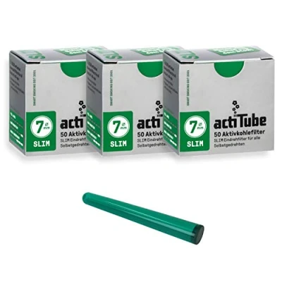 Image of ActiTube Kogu Set Slim Activated Carbon Filter 7.1 mm Include J Case, 3x50(150)