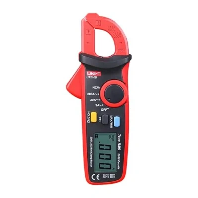Image of UNI T UT210B Clamp Meter Digital Pliers Ammeter Voltmeter Professional Electrician Tester Multimeter