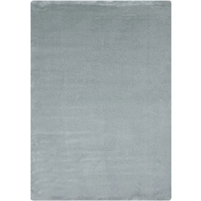 Image of andiamo Lambskin Rug Faux Fur Fluffy Bedroom Suitable as a Bed or Living Room Easy Care 120 x 170 cm Light Grey