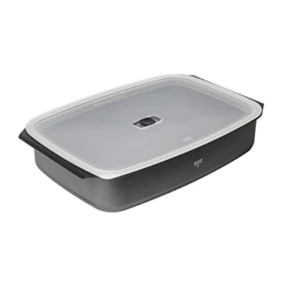 Image of KUHN RIKON New Life Pro Recycled Oven Dish with Lid, Small, 1.1 L