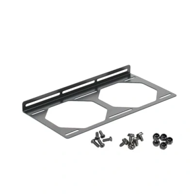 Image of Radiator Bracket Fan External Mounting Suitable For 12cm 24cm 36cm Fans Holder Galvanized PC Case Internal Support Zinc Plated