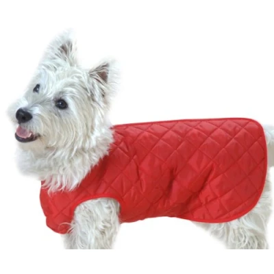 Image of Cosipet Quilted Step in Suit, 12 inch/ 30 cm, Red