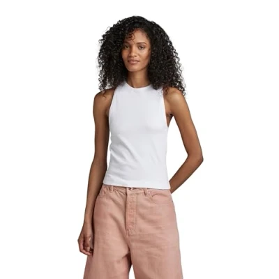 Image of G STAR RAW Women&#039;s Racer Slim Tank Top , White (white D23132 D275 110), S