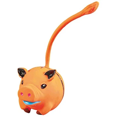 Image of Animal toy balls latex with long tail sound (One Ball)