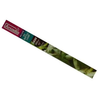 Image of Arcadia FD314 D3 6 Percent Reptile Lamp, 14 Watt, 15 inch