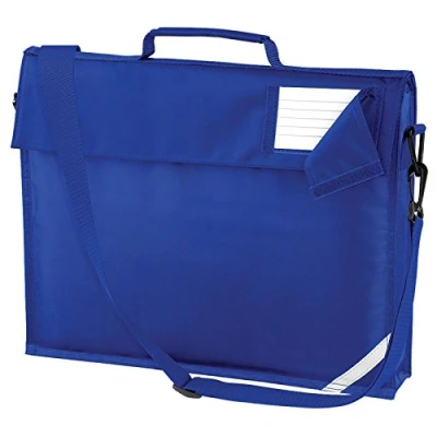 Image of Quadra New Childrens Kids School Book Bag With Strap Bright Royal One Size
