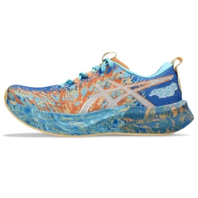 Image of Asics Noosa TRI 16 Competition running shoes, Women&#039;s, Size: 4, Nature blue/faded orange Textile/synthetics