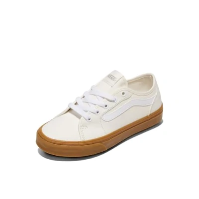 Image of Vans Women&#039;s Filmore Decon Sneaker, Gum Marshmallow, 6 UK