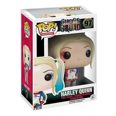 Image of Funko POP! Movies: Suicide Squad Harley Quinn Collectable Vinyl Figure Gift Idea Official Merchandise Toys for Kids &amp; Adults Movies Fans Model Collectors and Display