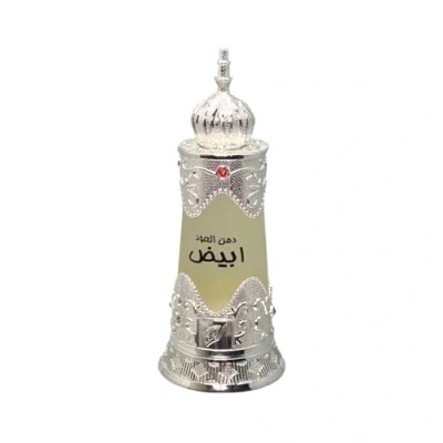 Image of Afnan Dehn Al Oudh Abiyad Unisex Concentrated Perfume Oil, 20ml