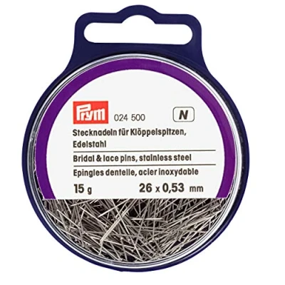 Image of Prym Lace Pins, Silver, One Size