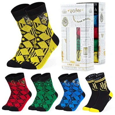 Image of Harry Potter Gifts Socks for Boys Girls 4 7 Teenagers