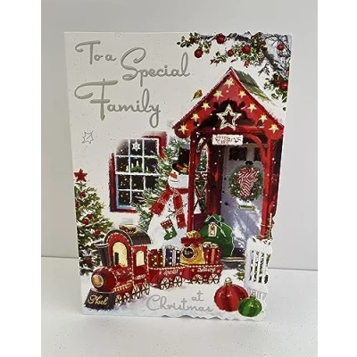 Image of Jonny Javelin Special Family At Christmas Card Santa Train
