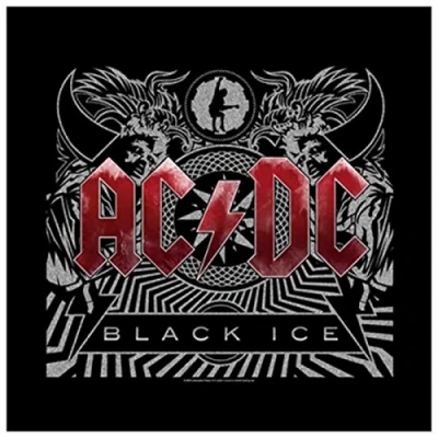 Image of AC/DC Black Ice Bandana (One Size) (Black/White/Red)