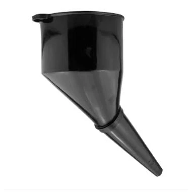 Image of Fuel Funnel with Fine Mesh Filter and Handle for Easy Refilling Thick Plastic Petrol, Diesel, Oil, Ad blue, Water, Screen Wash (Black)