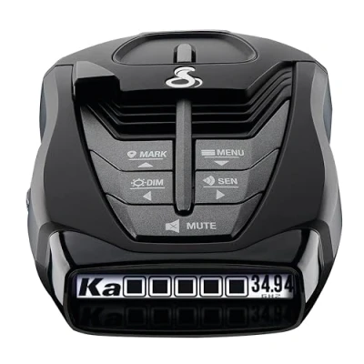 Image of Cobra RAD 480i Laser Radar Detector for Cars Long Range Bluetooth Speed Camera with OLED Display, Eye Front and Rear Detection, Digital Signal Processing Drive Smarter App