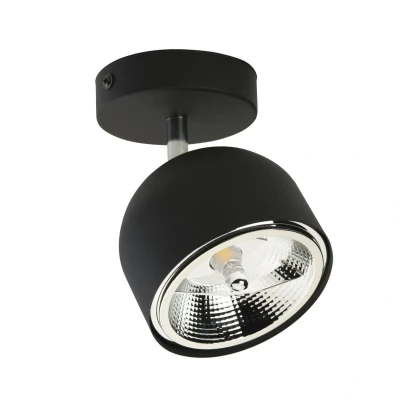 Image of Altea Single Spotlight Black 1xGU10