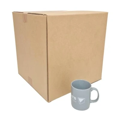 Image of W.E. Roberts Large Postal Strong Double Wall Cardboard Brown Shipping Boxes Durable Storage and Packing for Moving Organizing (Pack of 15 Boxes) (34cm x 34cm 34cm)