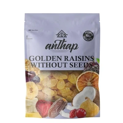 Image of Anthap Golden Sultana Raisins without seed No Sugar Non GMO 1kg