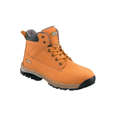 Image of JCB Men&#039;s Safety Boots Workmax Chukka Work Nubuck Durable and Protective Ideal for Environments Workwear Size 6 UK, 40 EU Beige