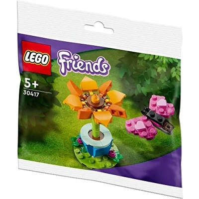 Image of LEGO Friends Garden Flower and Butterfly Polybag Set 30417 (Bagged)
