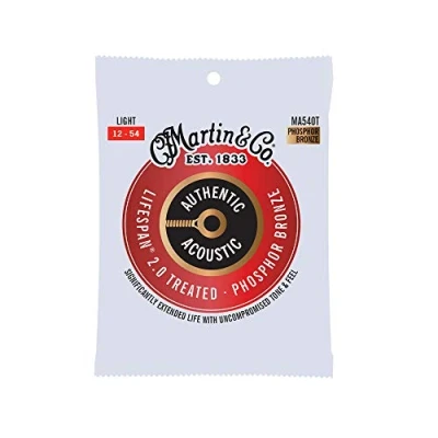 Image of Martin MA540T Authentic Acoustic LifeSpan 2.0 Phosphor Bronze Light ( 12 54 )
