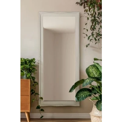 Image of MirrorOutlet Large White Bevelled Full Length Dressing Wall Mirror 5Ft6 X 2Ft6 168cmX76cm, 168x76,XY083
