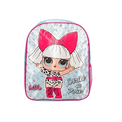 Image of LOL Surprise Strike a Pose Children&#039;s Character Premium Backpack School Bag w Side Pocket Boys Girls