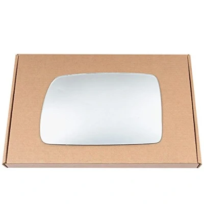 Image of Less4spares Wing Mirror Glass Left Compatible with Kia Picanto 2004 2007 STICK ON Passenger Near Side Convex
