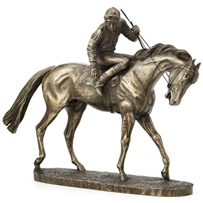 Image of Fiesta Studios On Parade by David Geenty Cold Cast Bronze Horse Sculpture H18cm