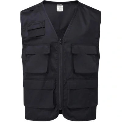 Image of Portwest Work Vest Black Large