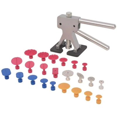 Image of vidaXL 24 Piece Paintless Dent Repair Lifter Set Stainless Steel