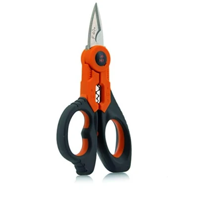 Image of F40 FOR PROFESSIONAL ENGASTING, HT GFE ELECTRICIST SCISSORS HU000697
