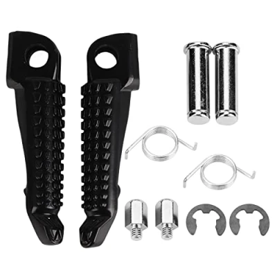 Image of 1Pair Motorcycle Front Foot Pegs Aluminum Footrest for ZX 6R 7R 9R 10R 12R Z1000