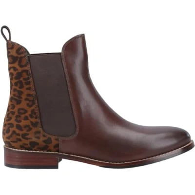 Image of Hush Puppies Women&#039;s Colette Ankle Boot, Brown, 4 UK