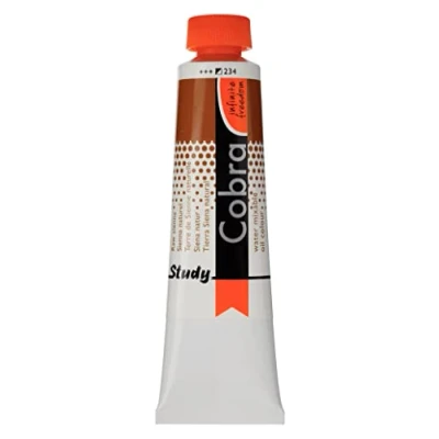 Image of Cobra Study Oil Colour Tube 40 ml Raw Sienna 234