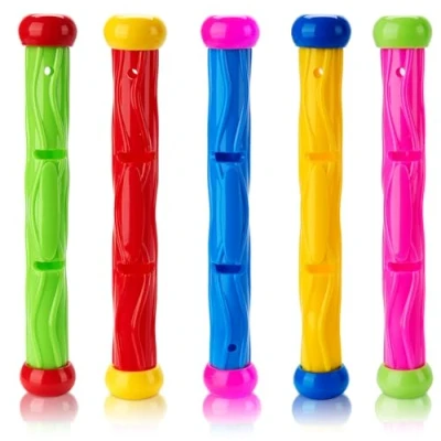 Image of Xndryan Diving Sticks, 5 Pcs Pool Dive Sticks Swimming Underwater Toys Sinkies for Kids Sinkers Fun