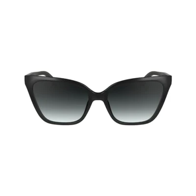 Image of Calvin Klein Women&#039;s Sunglasses CK24507S Black with Gradient Grey Lens