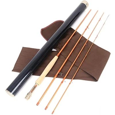 Image of MAXIMUMCATCH Maxcatch Sky High Gold Series Fly Rod Best Trout Fishing Rods 9ft 4sec (Size:5/6/8wt) (8wt 4pcs)