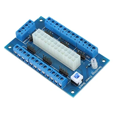 Image of ATX Power Supply Module,24/20Pin Computer Board Bench Top Breakout Module Adapter For PC