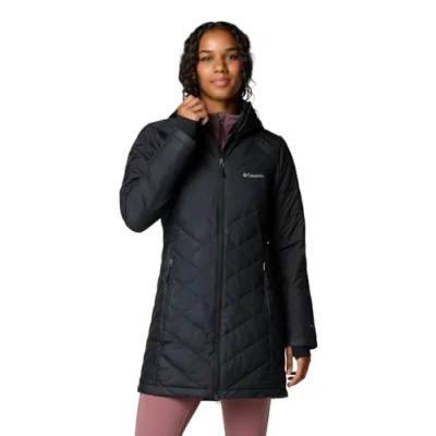Image of Columbia Women&#039;s Long Hooded Puffer Jacket, Heavenly