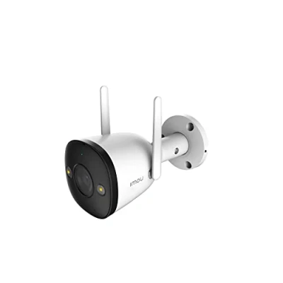 Image of IMOU Bullet 2 2MP Outdoor Camera, Full HD 1080P with Colour Nightvision, Built In Spotlights, AI Human Detection, Way Audio, 110dB Siren &amp; Local Hot Spot Connection H.265