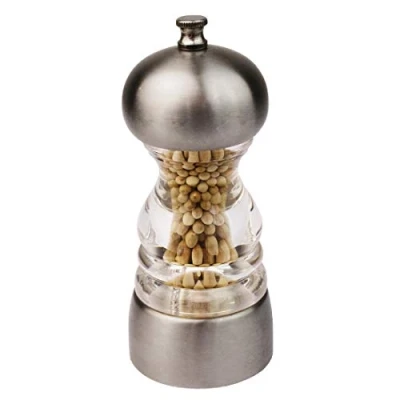 Image of Olympia Stainless Steel Salt and Pepper Mill