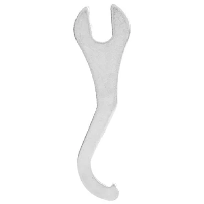 Image of VGEBY Bike Spanner, 15.5 cm, Alloy Steel, C Shaped, Mechanical, Nouveau, Bottom Bracket Bicycle Lockring Pedal Removal Tool, multifunction tools